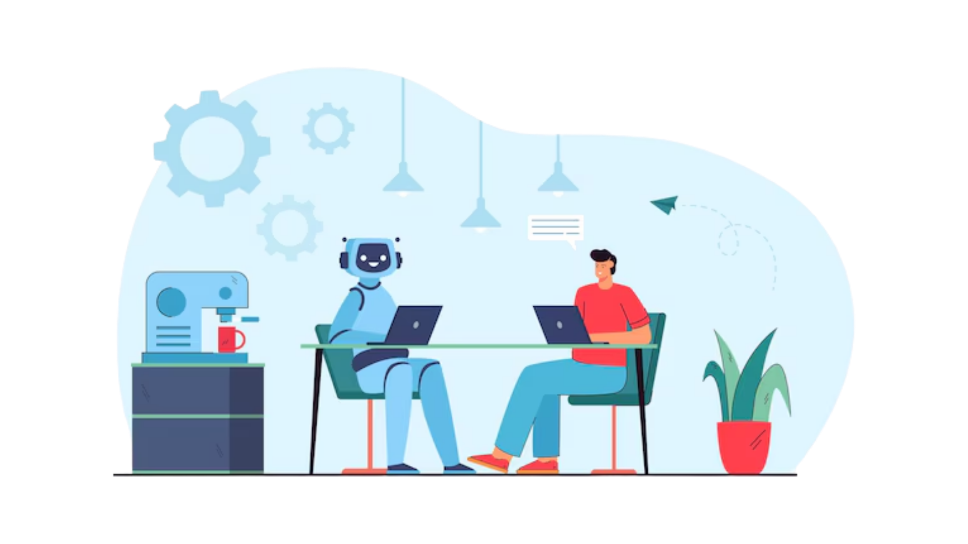 Médica utilizando tecnologia para gestão de clínica organizada